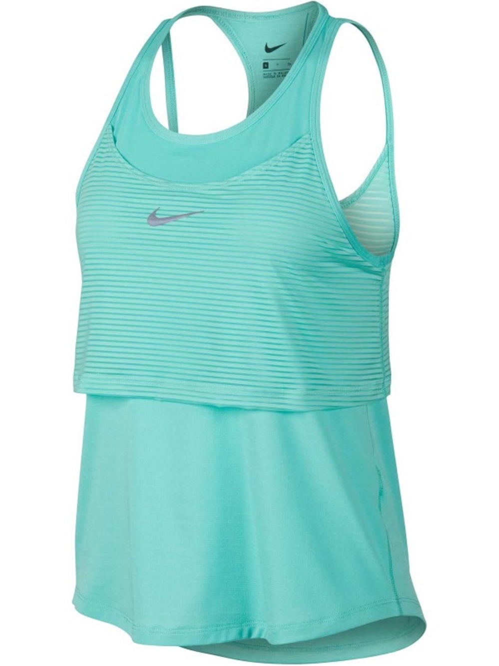 Nike Women's Aqua Layered Racerback Tank